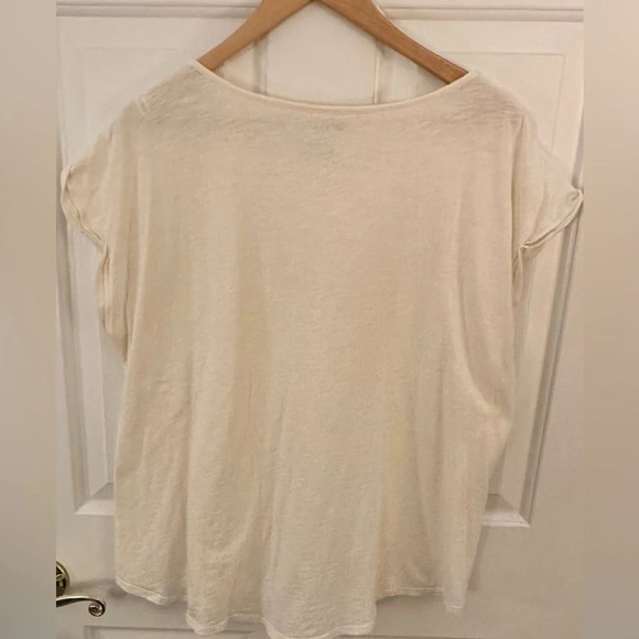 Women’s Stylus Cotton Lace Short Sleeve Shirt Size XL - Picture 2 of 4